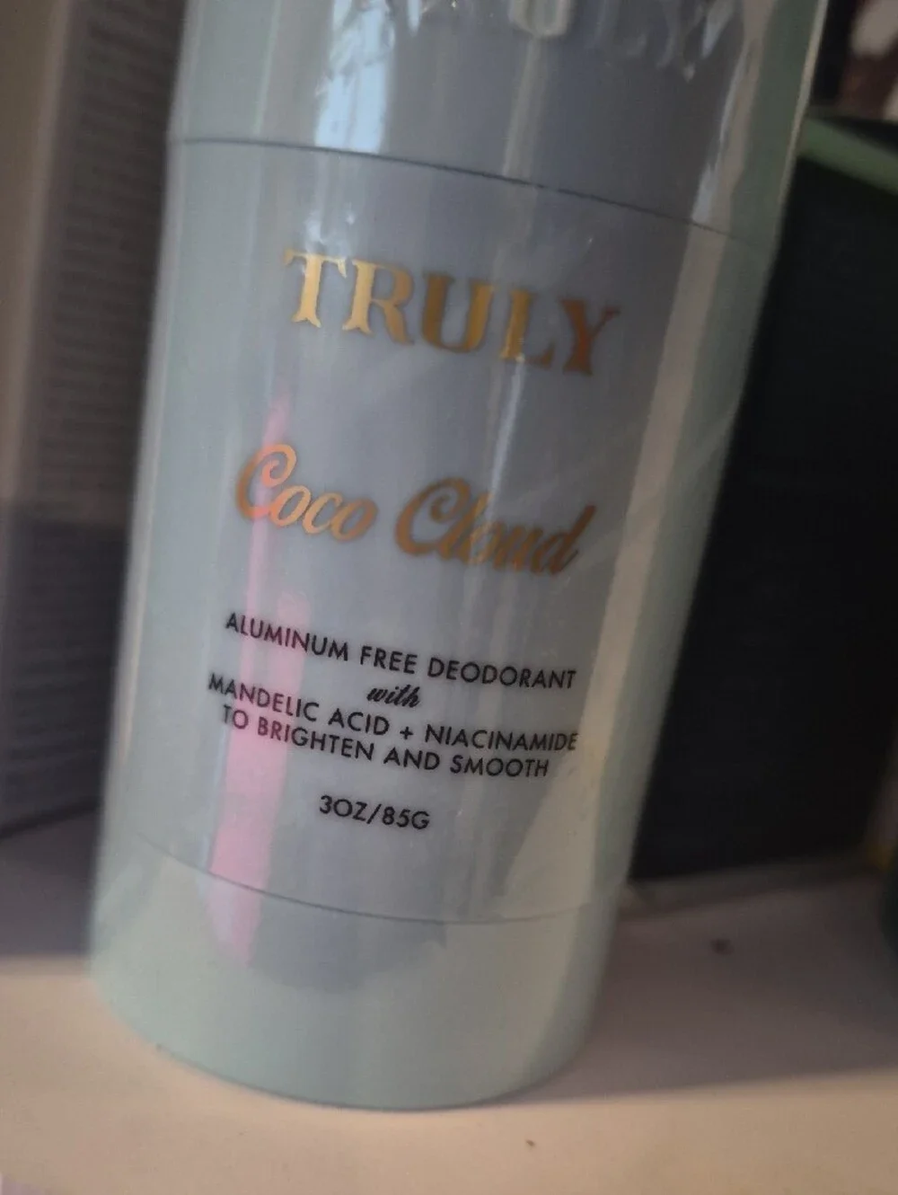 TRULY Coco Cloud Aluminum-Free Deodorant — Light Blue